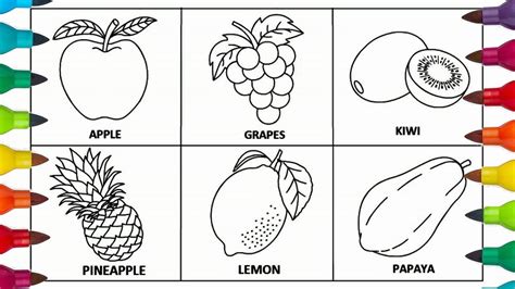 23+ Colouring Pics Of Fruits | Homecolor : Homecolor