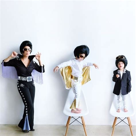 Vegas Elvis impersonators group Halloween costume: The DIY look that ...