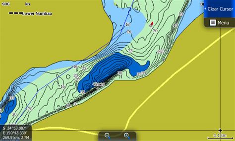 Shoalhaven Map Card - Charted Waters