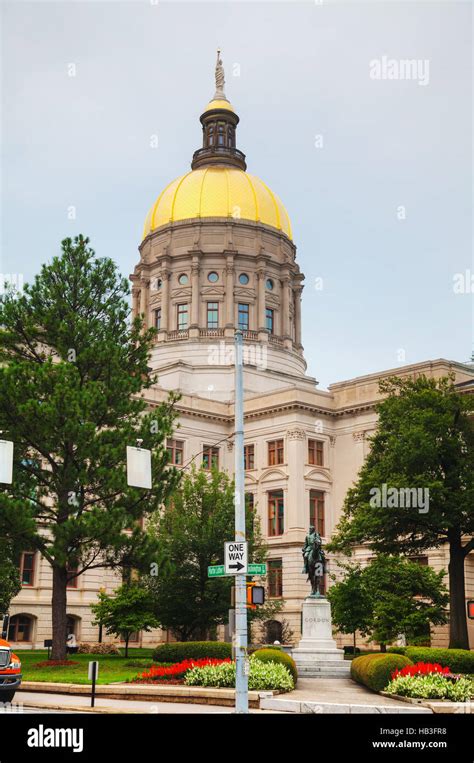 Georgia State Capitol building in Atlanta Stock Photo - Alamy