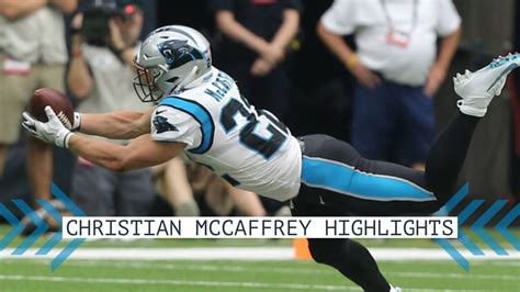 Christian McCaffrey Highlights | 2017-2019 | Fade-Away Sports - YouTube