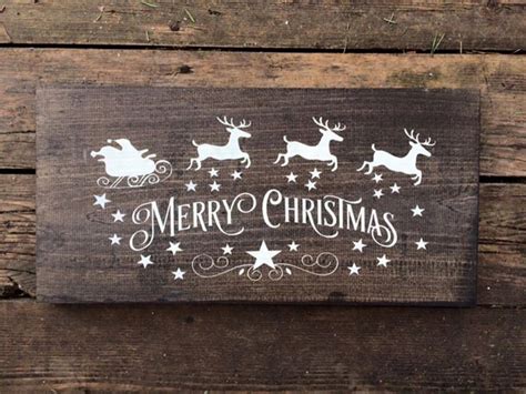 Rustic Christmas Signs - Etsy Canada