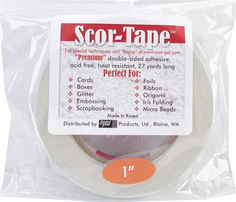 Scor-tape Scor-Tape 1 Inch - Creative Escape