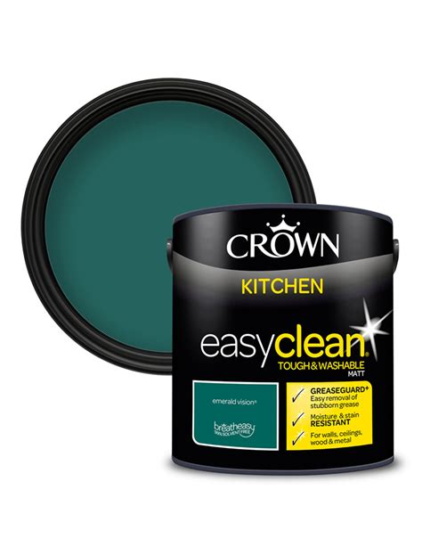 Emerald Vision® - Easyclean® Kitchen Matt Emulsion - Easyclean® | Crown ...