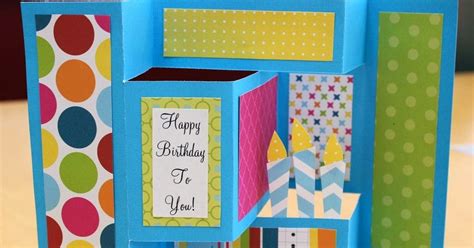 a dash of scraps: How to make a Birthday pop-up card