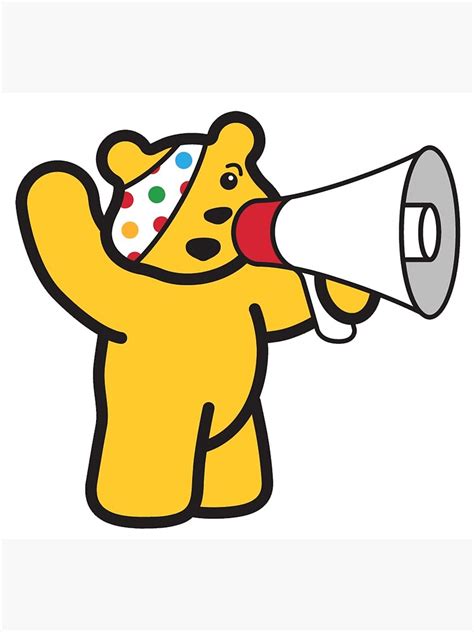 " Pudsey Bear - Children in Need - Made In Pudsey -Pudsey Bear" Metal Print for Sale by ...