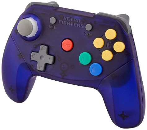 Retro Fighters Brawler64 Wireless Edition N64 Controller - Nintendo 64 - Purple stock finder ...