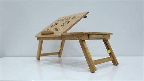 Wholesale Mini Laptop Desk Small Folding Laptop Table Bamboo Folding ...