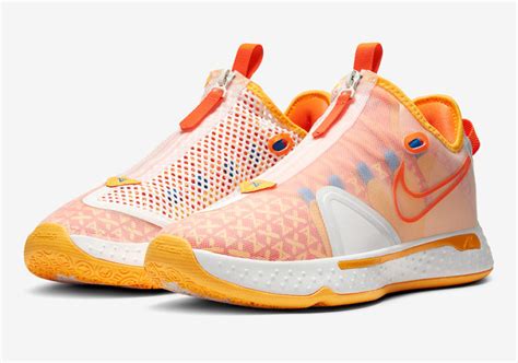 Gatorade Nike PG 4 Orange GX CD5078-101 Release Date - SBD