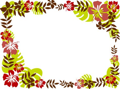 Hawaii Frames Borders And Frames Png Arama Area Art Borders And | The ...