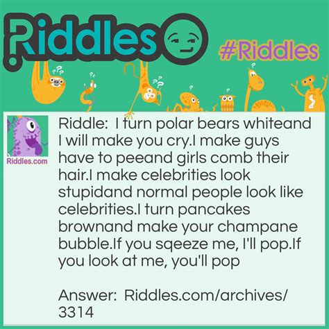 I Turn Polar Bears White - Riddles.com