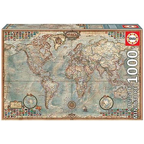 Educa Political Map of The World Puzzle (1000 Piece) - Walmart.com