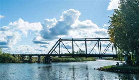 Manistee River Train Bridge - Manistee County Tourism - Manistee, Michigan