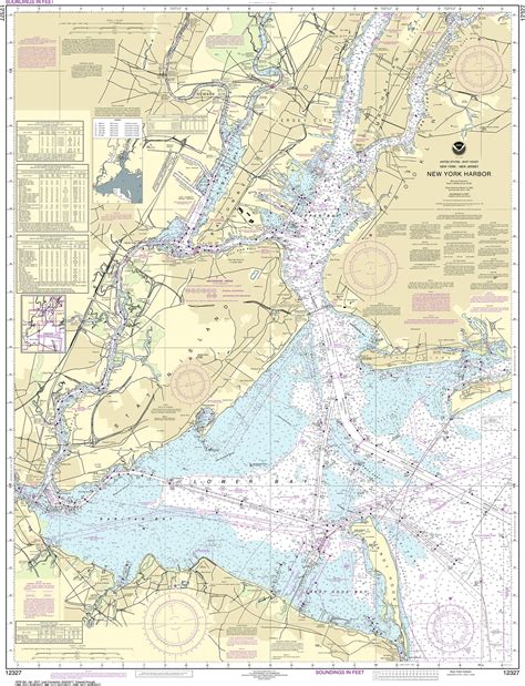 NOAA Nautical Chart - 12327 New York Harbor