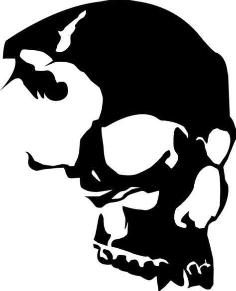 Free Skull Silhouette Cliparts, Download Free Skull Silhouette Cliparts ...