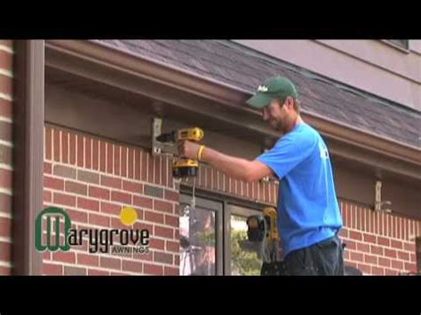 Retractable Awning Installation Video - Marygrove Awnings - YouTube