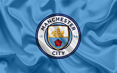 3840x2160px | free download | HD wallpaper: Logo, Football, Soccer, Manchester City, Emblem ...