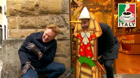 Conan O’Brien and Jordan Schlansky Hilariously Venture Through the Streets of Florence, Italy