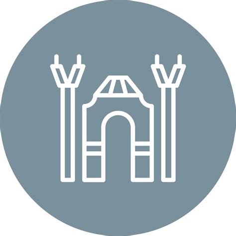 Premium Vector | Persepolis vector icon illustration of Ancient ...