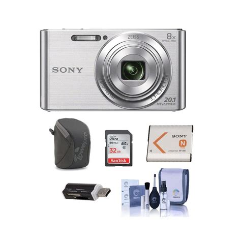 Buy Sony Cyber-Shot DSC-W830 Digital Camera Bundle. Value Kit with ...