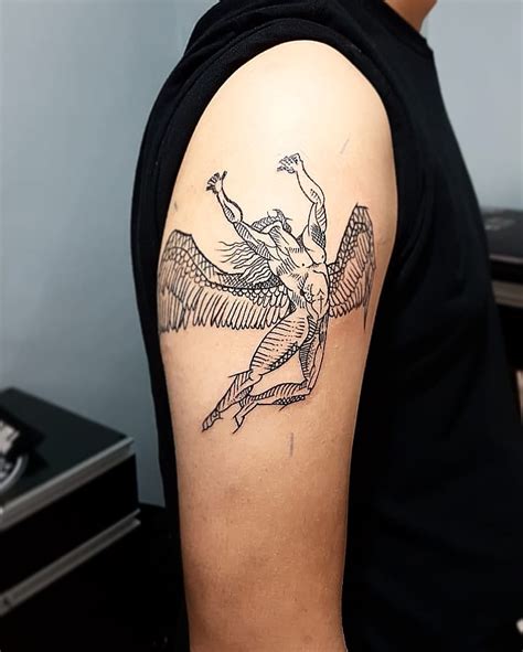 My first tattoo, Swan Song Records : r/tattoo