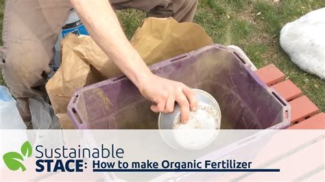 How to make Organic Fertilizer | Sustainable Stace