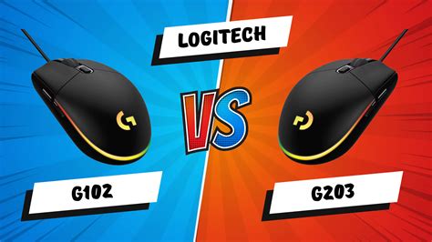 Logitech G102 vs. G203 - Determining the Ultimate Champion