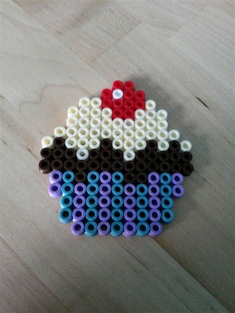 Racional colateral Sesión plenaria cupcake perler bead pattern Gastos de envío Calma Acuoso