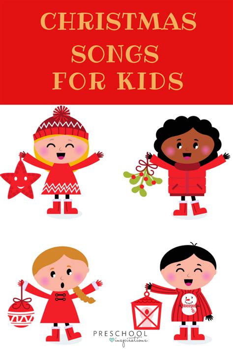 Christmas Songs for Kids - Preschool Inspirations