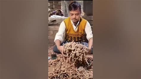 Hand Made Beedi Making process #shorts #viral #make #made #makeinindia - YouTube