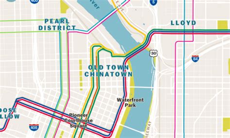 Hotels In Downtown Portland Oregon Map