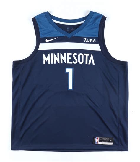 Anthony Edwards Signed Timberwolves Jersey (Beckett) | Pristine Auction