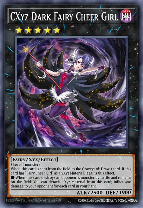 CXyz Dark Fairy Cheer Girl - Yu-Gi-Oh! Card Database - YGOPRODeck