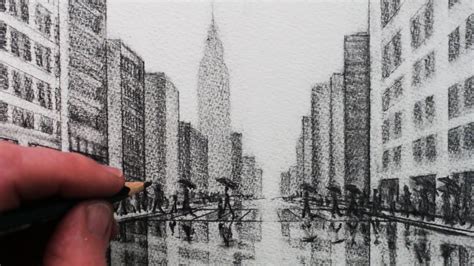 Discover more than 83 pencil sketch of city latest - in.eteachers