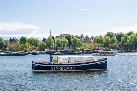 Amsterdam Boat Rental | Luxurious Private Boat | Includes Captain & Host