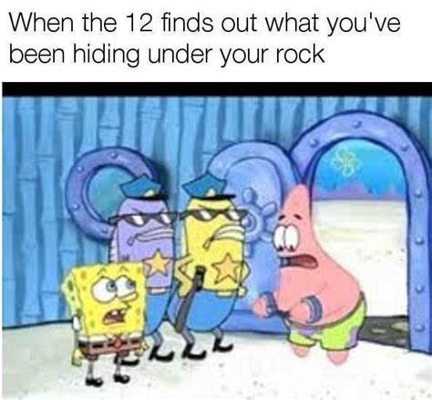 Under a Rock | Spongebob Cops | Know Your Meme