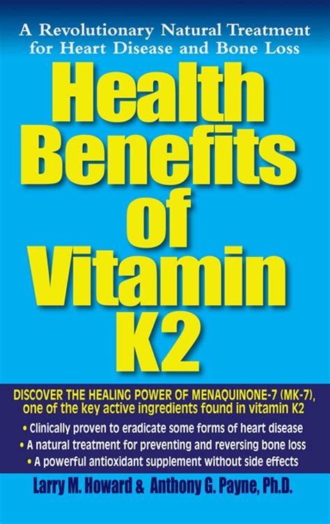 Health Benefits of Vitamin K2 eBook by Larry M. Howard - EPUB | Rakuten ...