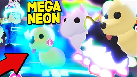 *NEW* FREE MEGA NEON PETS IN ADOPT ME UPDATE!! *MAX UPGRADE* Roblox ...