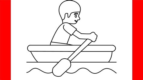 Row Boats Drawing