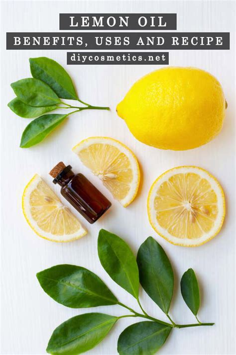 Lemon Oil (Benefits, Uses and Homemade Recipe) | DIY Cosmetics