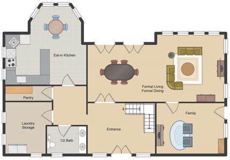 Drawing Of House Plan - Free House Plan Drawing Program | Bodaqwasuaq