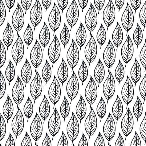 Leaf vector pattern 12879801 Vector Art at Vecteezy