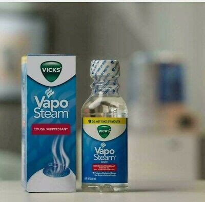 (10) Vicks Vapo Steam for use in Hot Steam Vaporizers Cough Suppressant 8 Fl oz 328785800081 | eBay