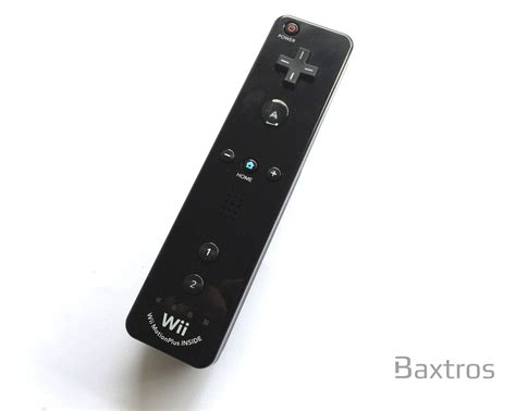 Nintendo Wii U Remote Plus Black Grade B Condition - Baxtros