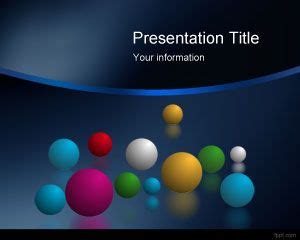 Space Balls PowerPoint Templates PPT Template