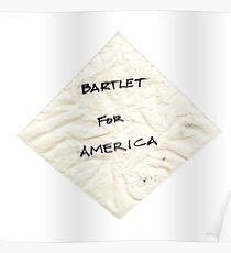 Bartlet For America Posters | Redbubble