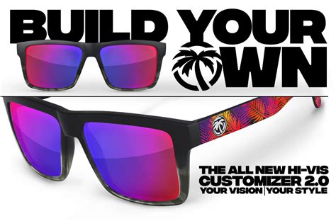 Heat Wave Visual: Highly Visual Custom Sunglasses