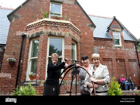 Ormeau Park House refurbished Stock Photo - Alamy