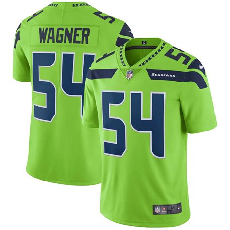 Youth Seattle Seahawks #54 Bobby Wagner Green Vapor Untouchable Limited ...