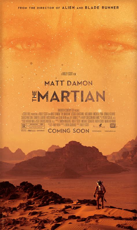 "THE MARTIAN" / fan art poster :: Behance